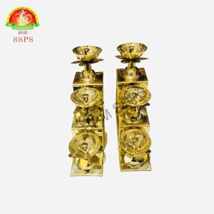 Brass 3 Step Deepam