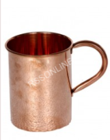 4X4 INCH COPPER MUG PLAIN