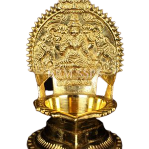 BRASS ASHTALAKSHMI DEEPAM