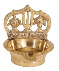 Brass Vishnu Deepam