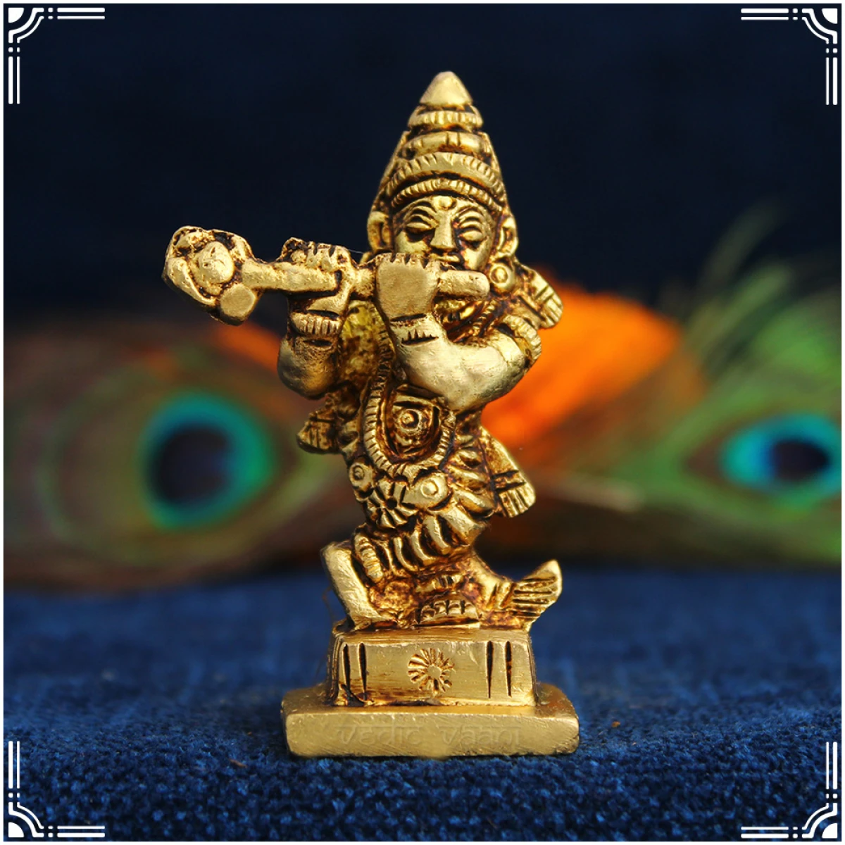 Krishna Bhagwan Ki Choti (small) Murti for Home & Office