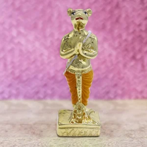 Mushakraj Lord Ganesha Vahan Mouse in Brass