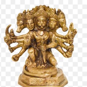 Brass Panchamuka Hanuman